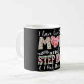 私は2つのタイトルを持っている,母と義母それらをロック コーヒーマグカップ (正面左)