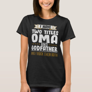 私は2つのタイトルパパと大間を持っている私は両方をロック Tシャツ