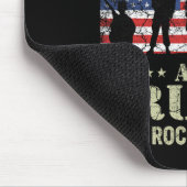 私は2つのタイトル退役軍人と不機嫌なおもしろいパパPapを持っている マウスパッド (コーナー)