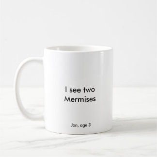 私は2つのmermisesを見ます コーヒーマグカップ