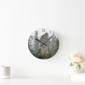 私は2つを信じます ラウンド壁時計 (ホーム)