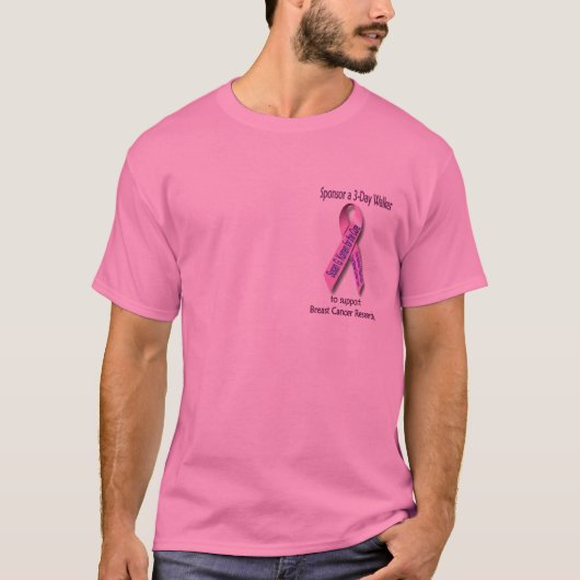 私は2つを支えています Tシャツ (正面)