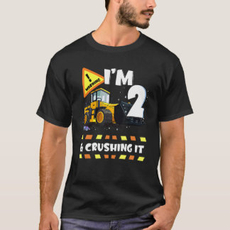 私は2で粉砕It建築掘削機2nd B Tシャツ