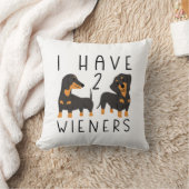 私は2人の妻を持っている クッション (ブランケット)