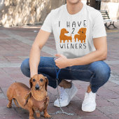 私は2人の妻を持っている Tシャツ