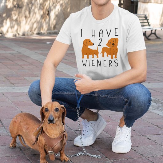 私は2人の妻を持っている Tシャツ
