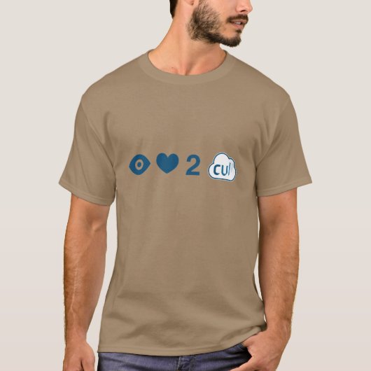 私は2傷ものを愛します Tシャツ (正面)