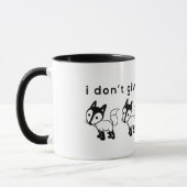 私は2匹の孤にコーヒー・マグを与えません マグカップ (左)