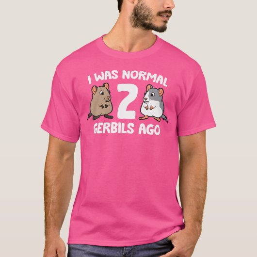 私は2年前は普通だった Tシャツ (正面)