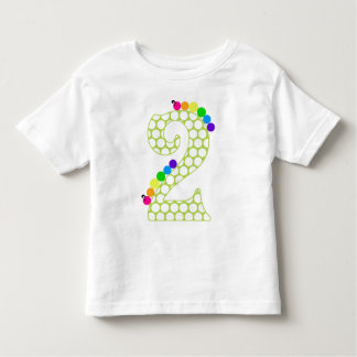 私は2才です トドラーTシャツ