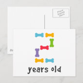 私は2歳だ ポストカード (正面/裏面)