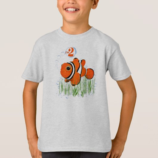 私は2歳 Tシャツ (正面)