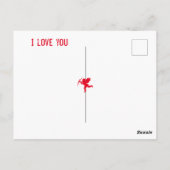 私は20の言語であなたを愛し違うている ポストカード (裏面)