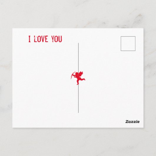 私は20の言語であなたを愛し違うている ポストカード (裏面)