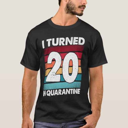 私は20歳になった2020年20歳B Tシャツ (正面)
