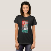 私は2000年からチェスが大好きだ Tシャツ (正面フル)
