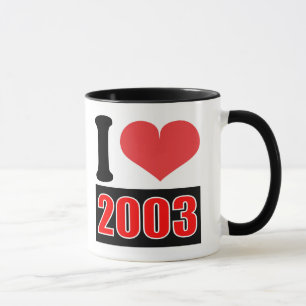 私は2003大好き – マグカップ