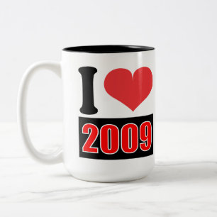 私は2009大好き – マグカップ