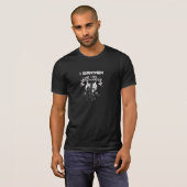 私は2015年にヒスイの舵輪15の軍事訓練を生き延びました Tシャツ (正面フル)