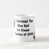 私は2015年の青い鐘のアイスクリーム飢饉を生き延びました コーヒーマグカップ (中央)