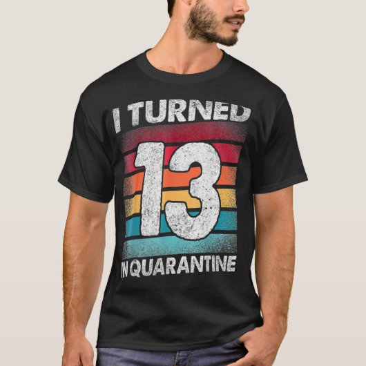 私は2020年に検疫で13歳になった Tシャツ (正面)