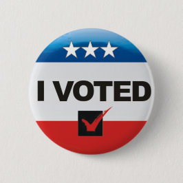私は2020年の選挙の日のシンプル、非党派に投票 缶バッジ