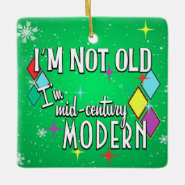 私は2022年のクリスマスの2022年半モダンばだ セラミックオーナメント