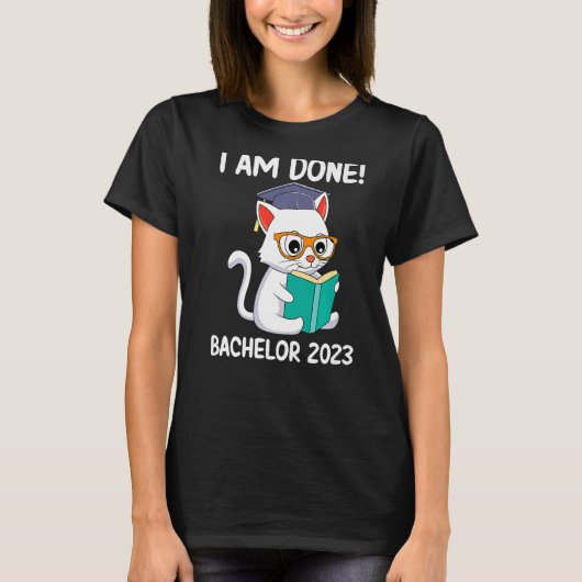 私は2023学士を終えた1 Tシャツ (正面)