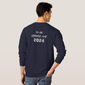 私は2024年のテラピンタイムにいる Tシャツ (裏面フル)