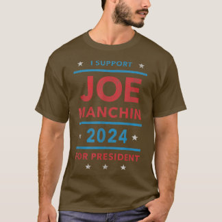 私は2024年の大統領選挙Cのためにジョー・マンチンを支持する Tシャツ