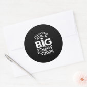 私は2024年の姉になる ラウンドシール (封筒)