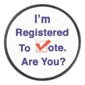 私は2024年の投票に登録されている アイスホッケーパック (正面)