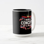 私は2024年の計画選挙の概念を持っおもしろいている ツートーンマグカップ (正面右)