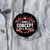 私は2024年の計画選挙の概念を持っおもしろいている 缶バッジ (インサイチュ)