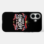 私は2024年の計画選挙の概念を持っおもしろいている Case-Mate iPhoneケース (裏面 (横))