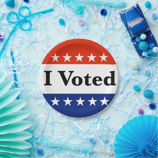 私は2024年の選挙に投票した ペーパープレート (パーティー)