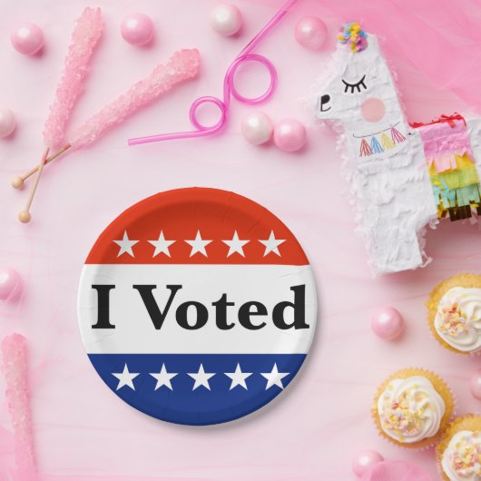 私は2024年の選挙に投票した ペーパープレート (パーティー)