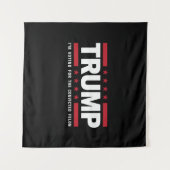 私は2024年有罪判決を受けたフェロン・プロトランプの投票をしている タペストリー (正面(横))