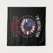 私は2024年有罪判決を受けたフェロン・プロトランプの投票をしている タペストリー (正面(横))