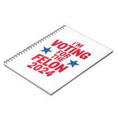 私は2024年有罪判決を受けたフェロン・プロトランプの投票をしている ノートブック (左側)