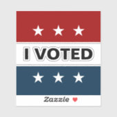 私は2024選挙デカール シール (シート)