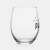 私は2025年2月28日にプラネタリパレードに参加した ステムなしワイングラス (右)