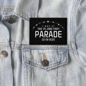 私は2025年2月28日にプラネタリパレードに参加した 缶バッジ (インサイチュ)