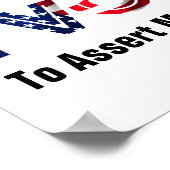 私は2026年に代理店を主張するように投票する ポスター (角)