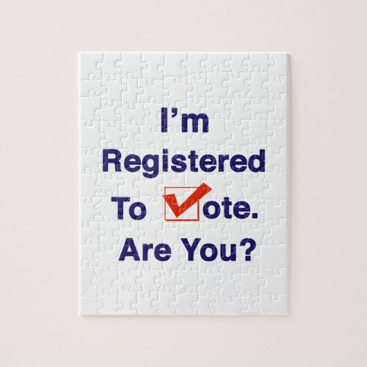 私は2026年の投票に登録されている ジグソーパズル (縦)