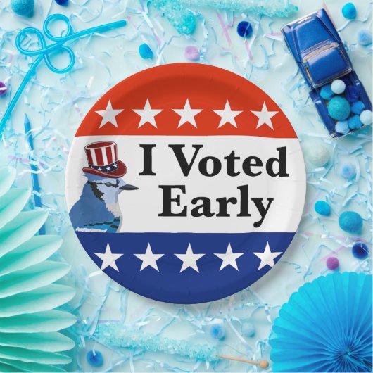 私は2026年の早期選挙に投票した ペーパープレート (パーティー)