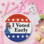 私は2026年の早期選挙に投票した ペーパープレート (パーティー)