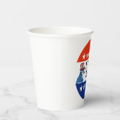 私は2026年の早期選挙に投票した 紙コップ (右)