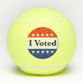 私は2026年の選挙に投票した テニスボール (正面)