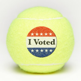 私は2026年の選挙に投票した テニスボール